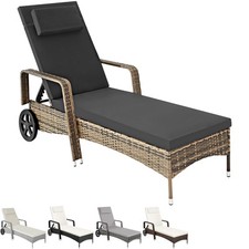 Sun Lounger Rattan Day Bed