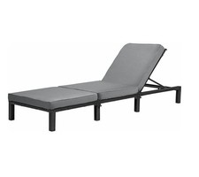 Rattan Sun Lounger Garden