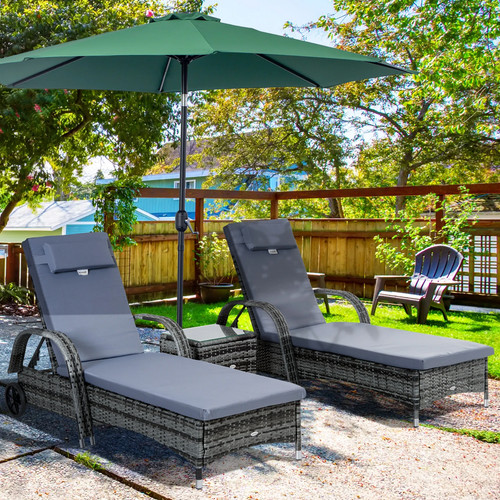 3piece garden rattan - garden,