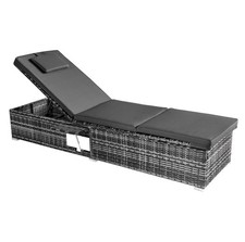 Rattan Sun Lounger Outdoor