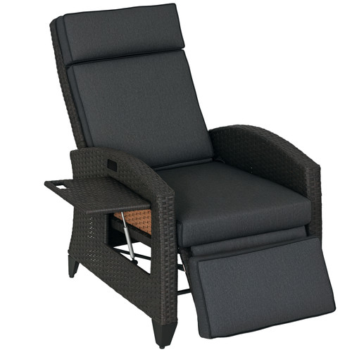 Outsunny garden recliner - recliner, w/