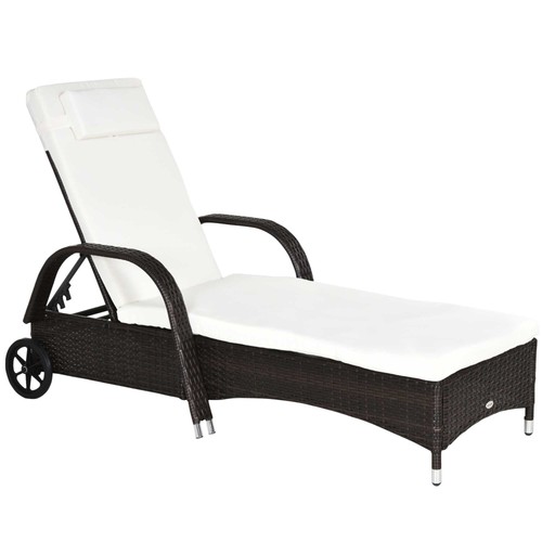 Outsunny adjustable wicker - outsunny,