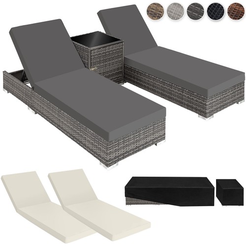 Outdoor sun loungers - sun, garden