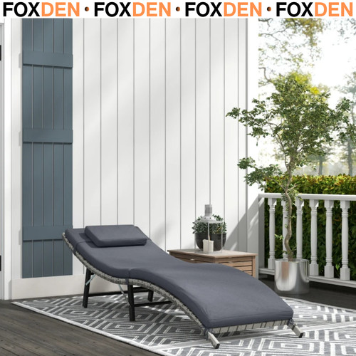 Rattan folding outdoor sun - folding,