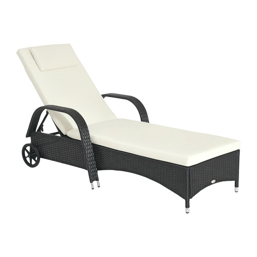Outsunny adjustable wicker - adjustable,